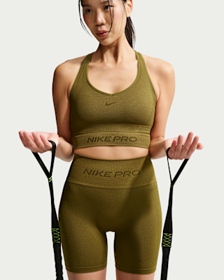 Nike Pro Seamless Women's Dri-FIT Cropped Tank Top. Nike ZA